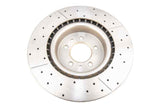 DBA 14-15 Land Rover Range Rover (w/o Brembo Brakes) Front Drilled & Slotted Street Series Rotor - DBA2096X