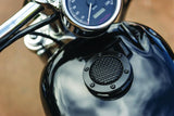 Kuryakyn Mesh Gas Cap Vented Black - 6549