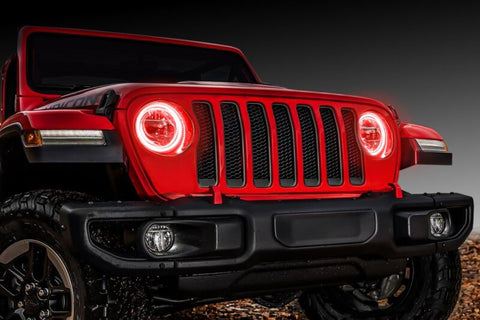 ORACLE Lighting Jeep Wrangler JL/Gladiator JT LED Surface Mount Headlight Halo Kit - 1214-003