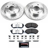Power Stop 94-96 Nissan 240SX Front Z26 Street Warrior Brake Kit - K754-26