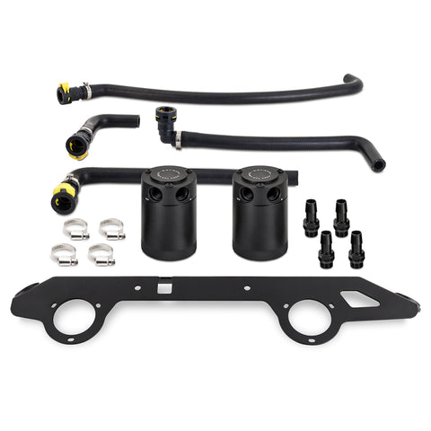 Mishimoto 2023+ Ford Bronco 2.7L Baffled Oil Catch Can System - MMBCC-BR27-23S