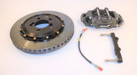 Alcon BMW F8X 4 Piston 355x28mm Rear Race Kit - Anodized - BRK.200510