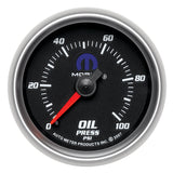 Autometer Mopar 2-1/16in Mechanical 100PSI Oil Pressure Gauge - 880014