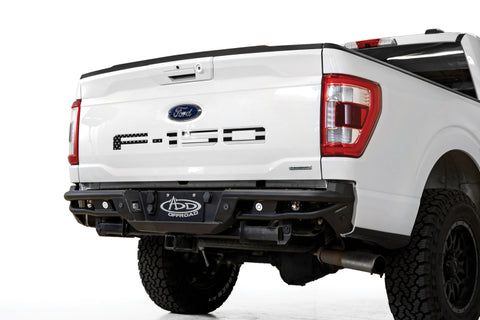 Addictive Desert Designs 21-23 Ford F-150 PRO Bolt-On Rear Bumper w/ Back-up Sensor Cutouts - R198571280103
