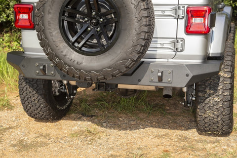Rugged Ridge Spartan Rear Bumper Full Width 18-20 Jeep Wrangler JL - 11548.51