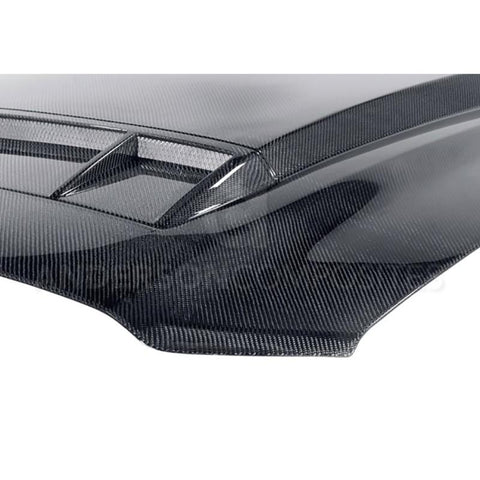 Anderson Composites 10-14 Ford Mustang/Shelby GT500 and 2013-2014 GT/V6 Ram Air Type-CR Hood - AC-HD1011FDMU-TS