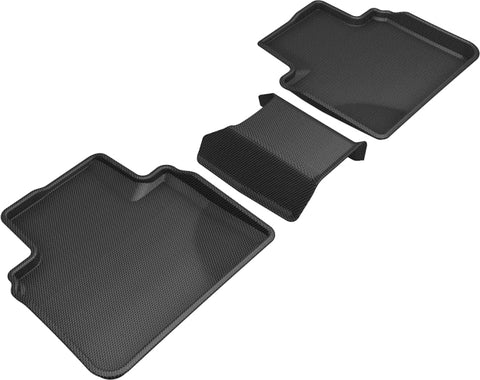 3D MAXpider 2018-2020 Honda Accord Kagu 2nd Row Floormats - Black - L1HD09821509