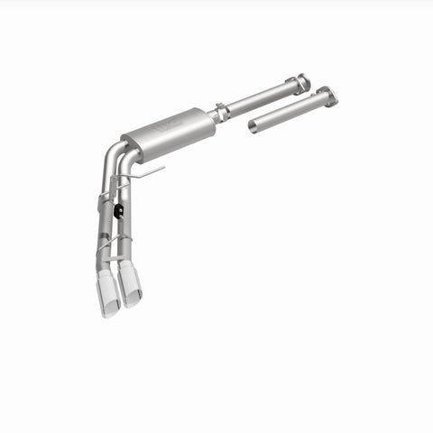Magnaflow 15-21 Ford F-150 Street Series Cat-Back Performance Exhaust System- Polished Side Exit - 19563