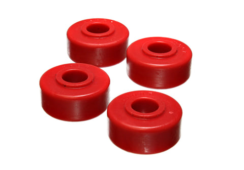 Energy Suspension 79-93 Dodge D-50 2WD / 87-96 Mitsubishi 2WD PU Red Front Strut Rod Bushing Set - 5.7102R