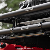 Go Rhino Xplor Flash Series Sgl Multi Function LED Light Bar (Track Mount) 20in. - Blk - 750002014CBS