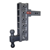 Gen-Y Mega Duty 2.5in Shank 12in Offset Drop 3K TW 21K Hitch w/GH-061 Dual-Ball - GH-916