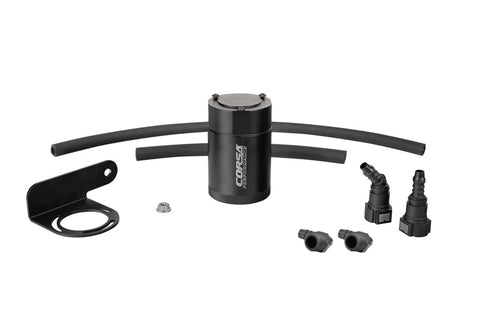Corsa 19-22 Silverado/Sierra & 21-22 Tahoe/Suburban/Yukon/Denali Aluminum Oil Catch Can w/ Bracket - CC0011