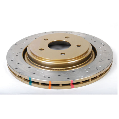 DBA 05-12 Corvette C6 w/Z51 pkg Rear Drilled & Slotted 4000 Series Rotor - 42991XS