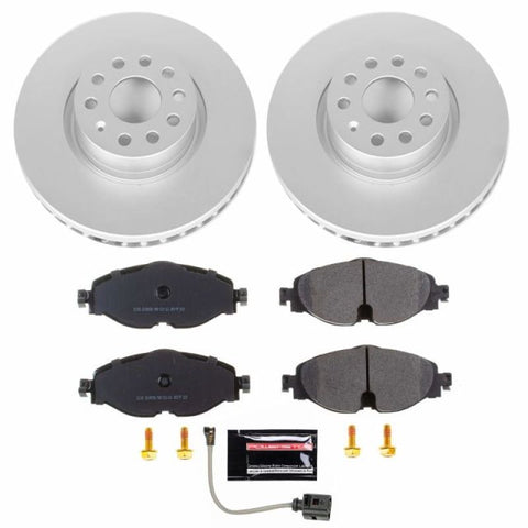Power Stop 15-18 Audi A3 Front Z23 Evolution Sport Coated Brake Kit - CRK7082