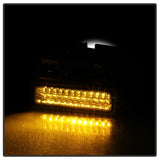 xTune 92-94 Blazer Full Size Corner/LED Bumper Headlights Chrome HD-JH-CCK88-LED-AM-C-SET - 5069559