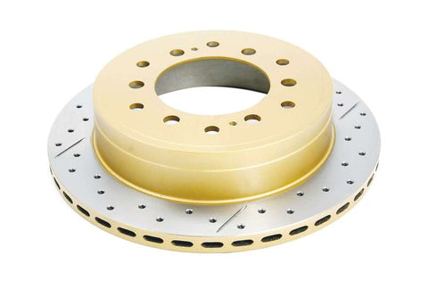 DBA 03-09 Lexus GX470 Rear Drilled & Slotted Street Series Rotor - DBA793X