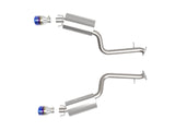aFe Lexus IS350 14-22 V6-3.5L Takeda Axle-Back Exhaust System- Blue Tip - 49-36060-L