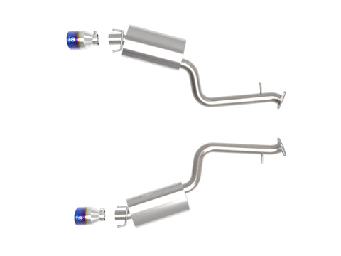 aFe Lexus IS350 14-22 V6-3.5L Takeda Axle-Back Exhaust System- Blue Tip - 49-36060-L