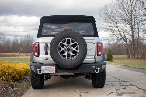 Fishbone Offroad 2021+ Ford Bronco Rear Bumper - Black - FB22360
