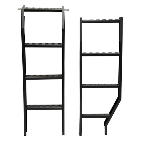 Westin 19-24 Mercedes-Benz Sprinter High Roof Mesa Side Ladder - Textured Black - 15-00035