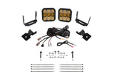 Diode Dynamics 14-18 Polaris RZR XP Stage Series SS5 A-Pillar Pod Kit - Sport Yellow Combo - DD7851