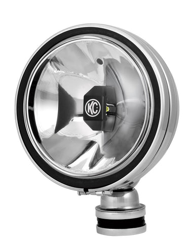 KC HiLiTES 6in. Daylighter Gravity G6 LED Lights 20w Spot Beam (Pair Pack System) - Black SS - 651