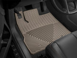WeatherTech 2019+ Chevrolet Silverado 1500 Crew Cab Front Rubber Mats - Tan - W489TN
