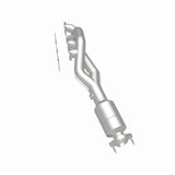 MagnaFlow Direct Fit Catalytic Conv BMW 99-03 540I 4.4L / 99-01 740I/740IL 4.4L California - P/S - 452451