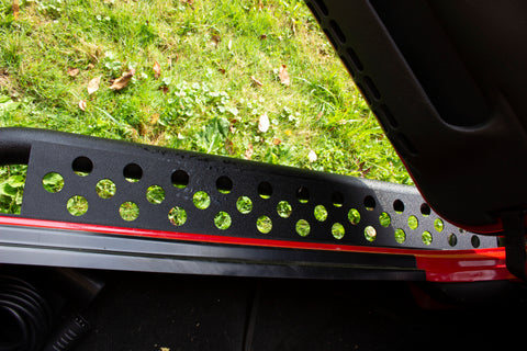 Fishbone Offroad 97-06 Jeep Wrangler TJ Steel Rock Slider - Black Textured Powdercoat - FB23028