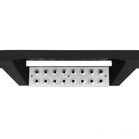 Westin 04-13 Chevy Silverado 1500 Crew Cab HDX Stainless Drop Nerf Step Bars - Textured Black - 56-119552