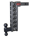Gen-Y Mega Duty 2in Shank 15in Drop 10K Hitch w/Dual-Ball (Use w/Stabilizer Kit GH-0100) - GH-317