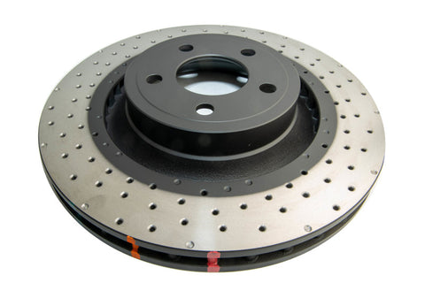 DBA 15-20 Ford Mustang GT (w/352mm Frt Rotor w/o Perf Pkg) Front 4000 Series Cross Drilled Rotor - 42164XD