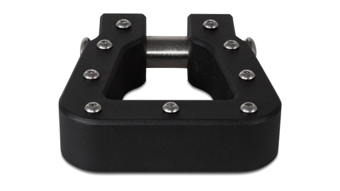 Body Armor 4x4 Mega D-Ring Black Single - 5141-B