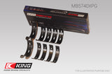 King Subaru EJ20/EJ22/EJ25 Housing Bore + .005 (Size 0.25) Main Bearing Set - MB5740XPG0.25