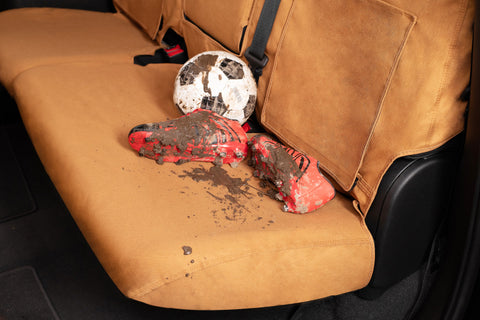 Covercraft 24-26 Jeep Wrangler Fr Buckets Carhartt SeatSaver Custom Front Row Seat Cover - SSC2650CABN