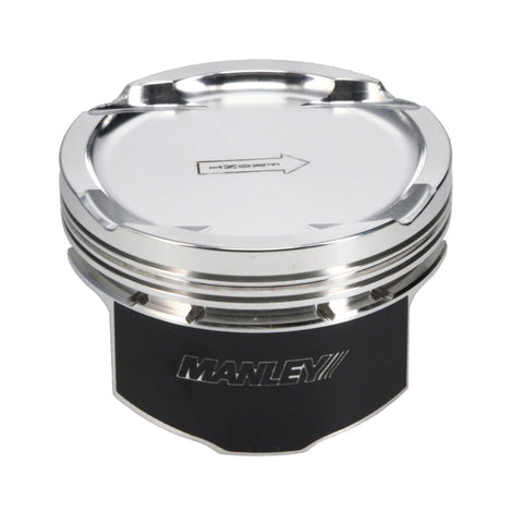 Manley 03-06 EVO VIII/IX 87.0mm-Bore +0.5mm 8.5/9.0 CR Dish Extreme Duty Piston Set w/ Rings - 619020CE-4