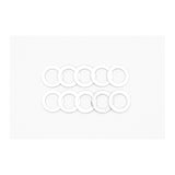 DeatschWerks -4 AN Aluminum Crush Washer (Pack of 10) - 6-02-0301