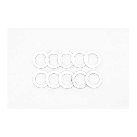 DeatschWerks -4 AN Aluminum Crush Washer (Pack of 10) - 6-02-0301