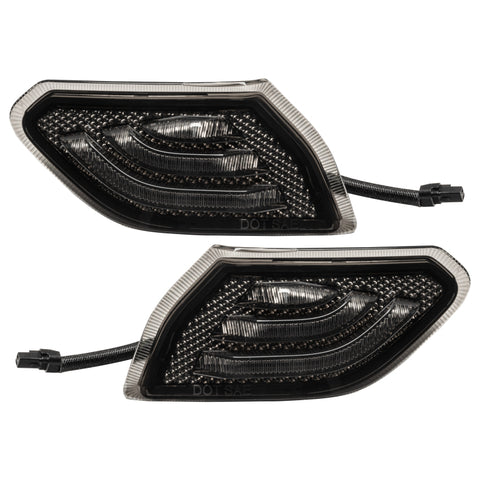 Oracle Jeep Wrangler JL Smoked Lens LED Front Sidemarkers - 5853-504