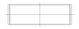 ACL Ford 4 2.0L Duratec .25mm Oversized Race Series Rod Bearing Set - 4B4390H-.25