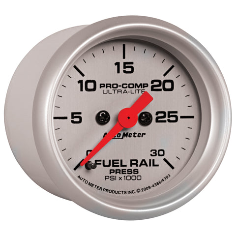 AutoMeter Gauge Rail Pressure (Ram 5.9L) 2-1/16in. 30Kpsi Digital Stepper Motor Ul - 4386