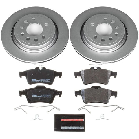 Power Stop 08-11 Saab 9-3 Rear Euro-Stop Brake Kit - ESK5698