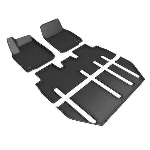 3D MAXpider 22-24 Tesla Model X 7-Seat Kagu Black R1 R2 R3 - L1TL04801509