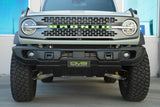 DV8 Offroad 2021 Ford Bronco Capable Bumper Slanted Front License Plate Mount - LPBR-05