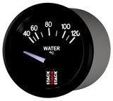 Autometer 52mm Stack Instruments 40-120 Degree C Electric Water Temperature Gauge - Black - ST3207