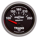 Autometer 11+ Jeep Wrangler A-Pillar Trans Temp/Oil Pressure Sport Comp 2 Gauge Kit - 7041