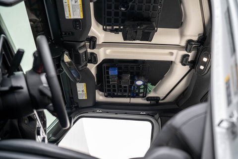 DV8 Offroad 2018-2025 Jeep Wrangler JL Roof Mount for 15In x 12In Molle Panel - MPJL-11