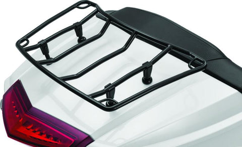 Kuryakyn Trunk Luggage Rack Adjustable Gloss Black - 7149