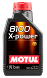 Motul 1L Synthetic Engine Oil 8100 10W60 X-Power - ACEA A3/B4 - 106142