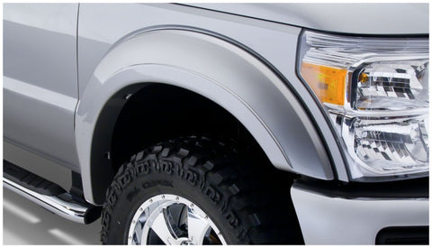 Bushwacker 11-16 Ford F-250 Super Duty Styleside Extend-A-Fender Style Flares 2pc - Black - 20085-02
